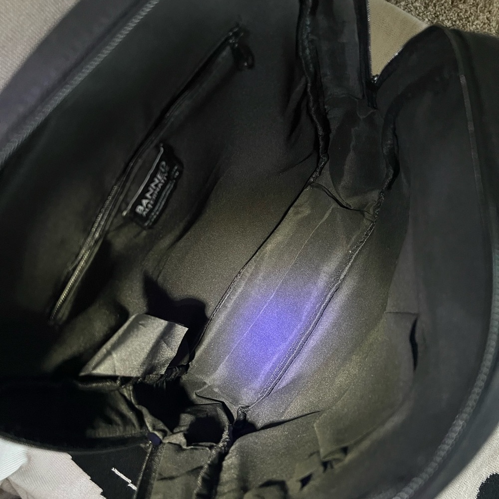 Black Bat Design Men's Backpack - Picture 7 of 7